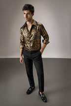 Leopard/animal Print - Handcrafted Designer Shirt