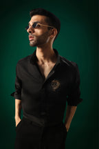 Stallion (Horse) - Hand Embroidered Designer Shirt