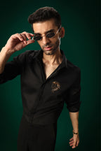 Stallion (Horse) - Hand Embroidered Designer Shirt