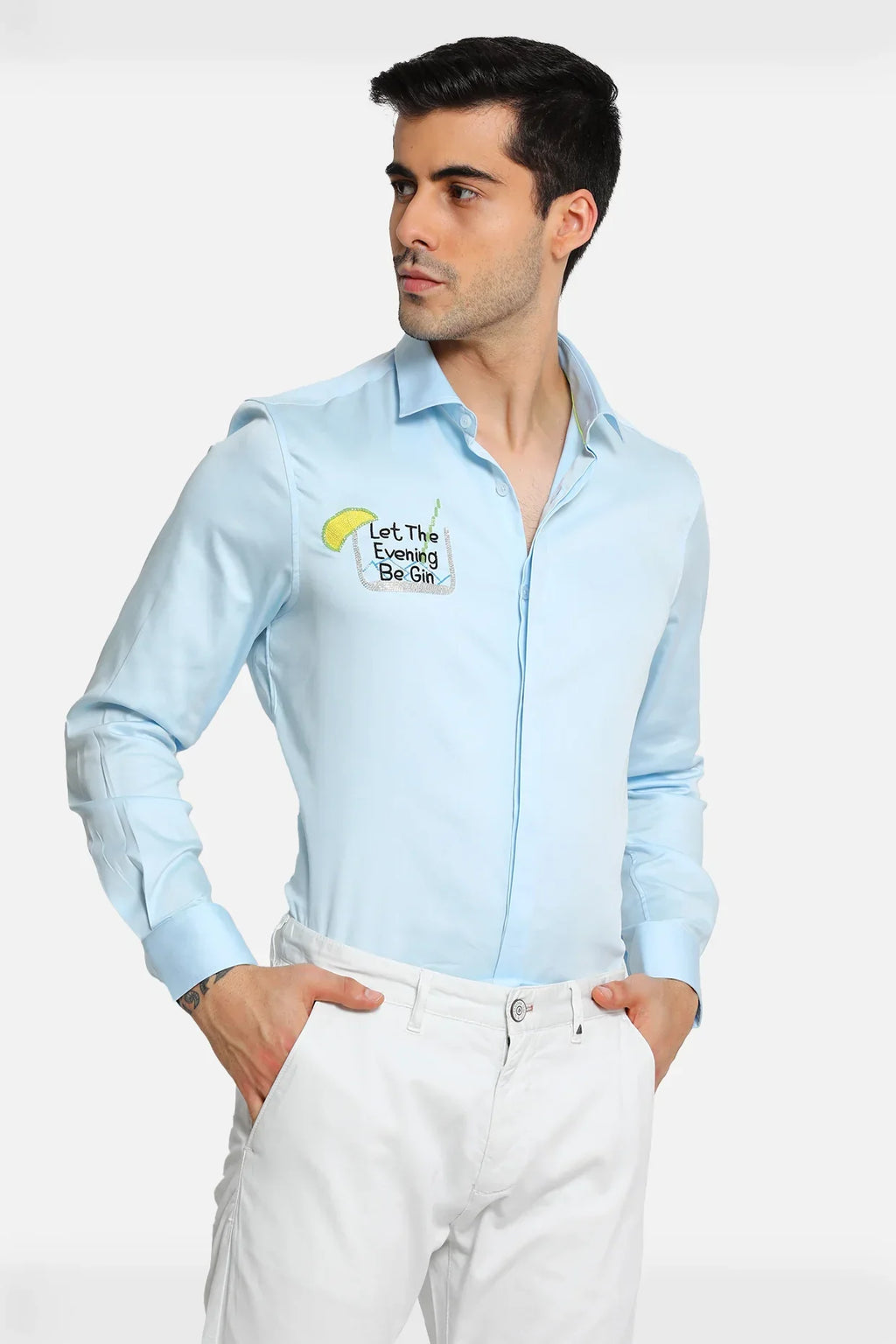 Love at First Gin - Sky Blue