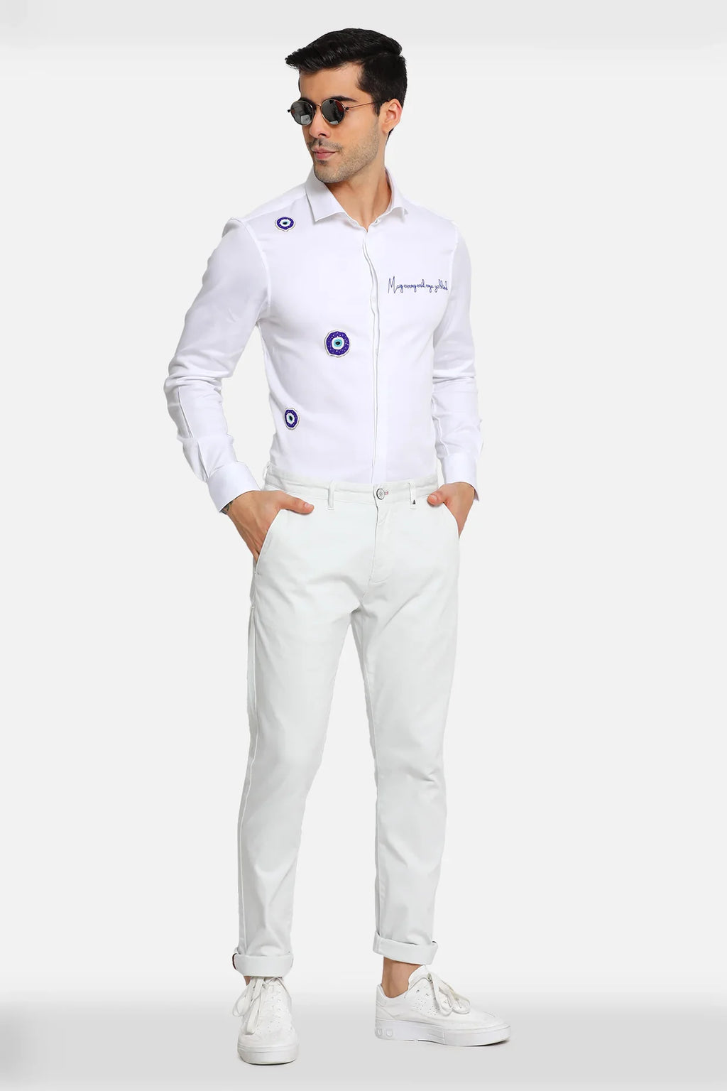 May Every Evil Eye Go Blind - White