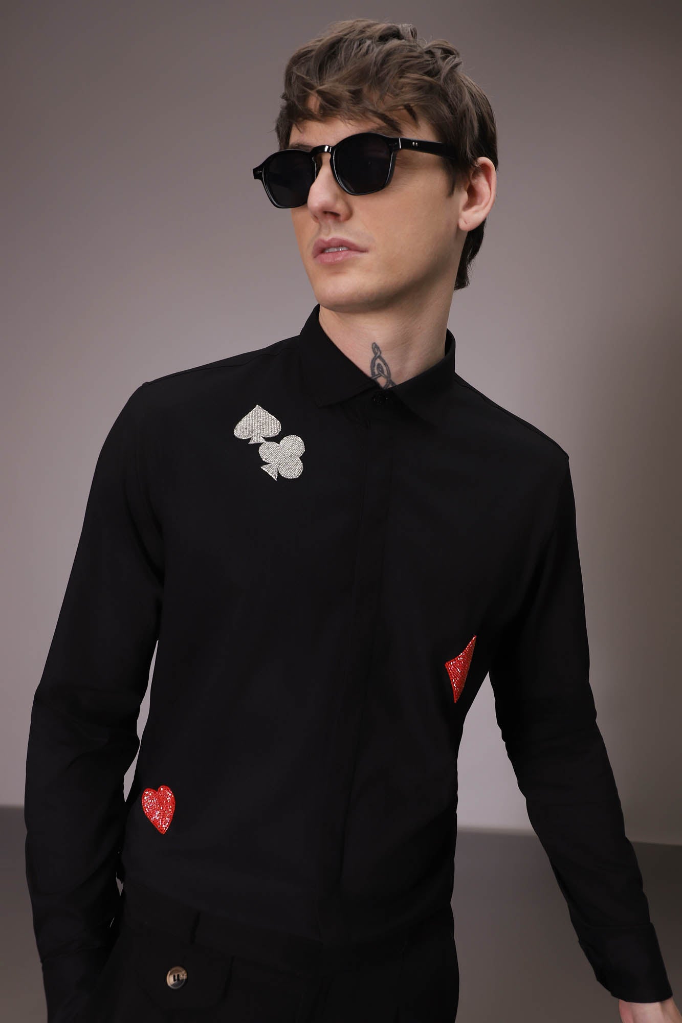 Designer Shirt Black: Elevate Your Style With Timeless Elegance