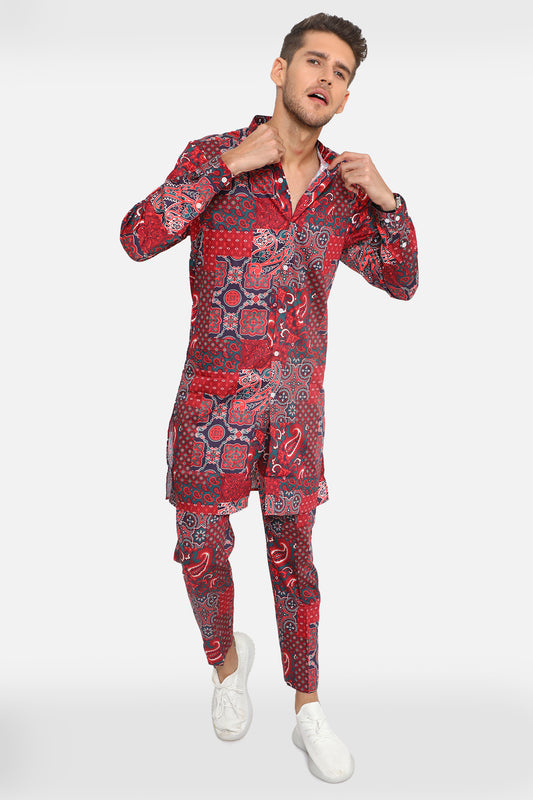 Red Paisley