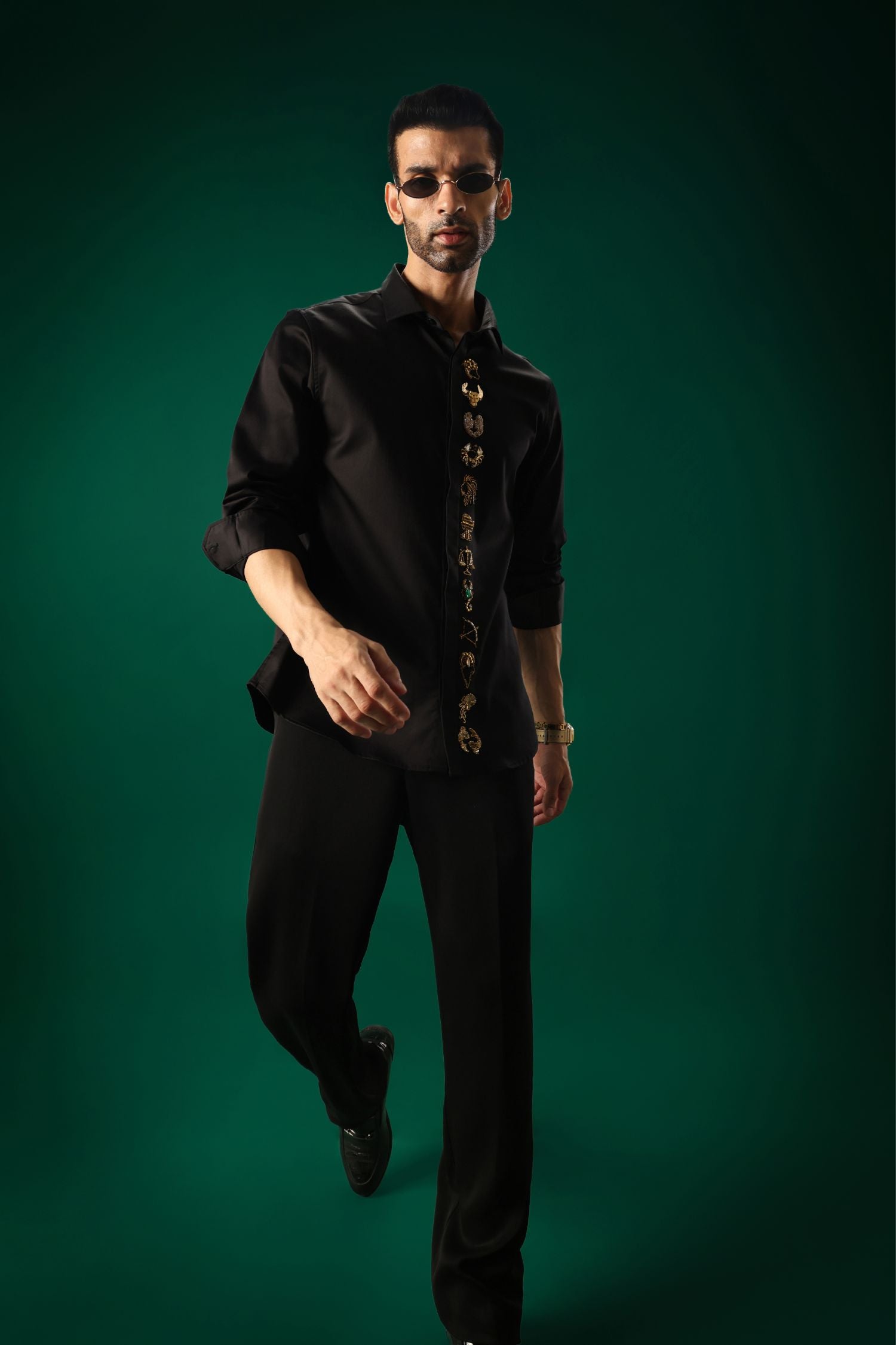 Zodiac Signs - Hand Embroidered Designer Shirt
