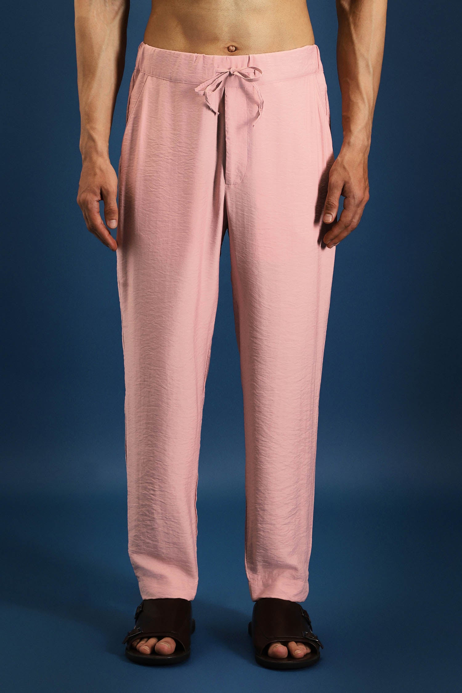 Regular Fit Trousers - Pink