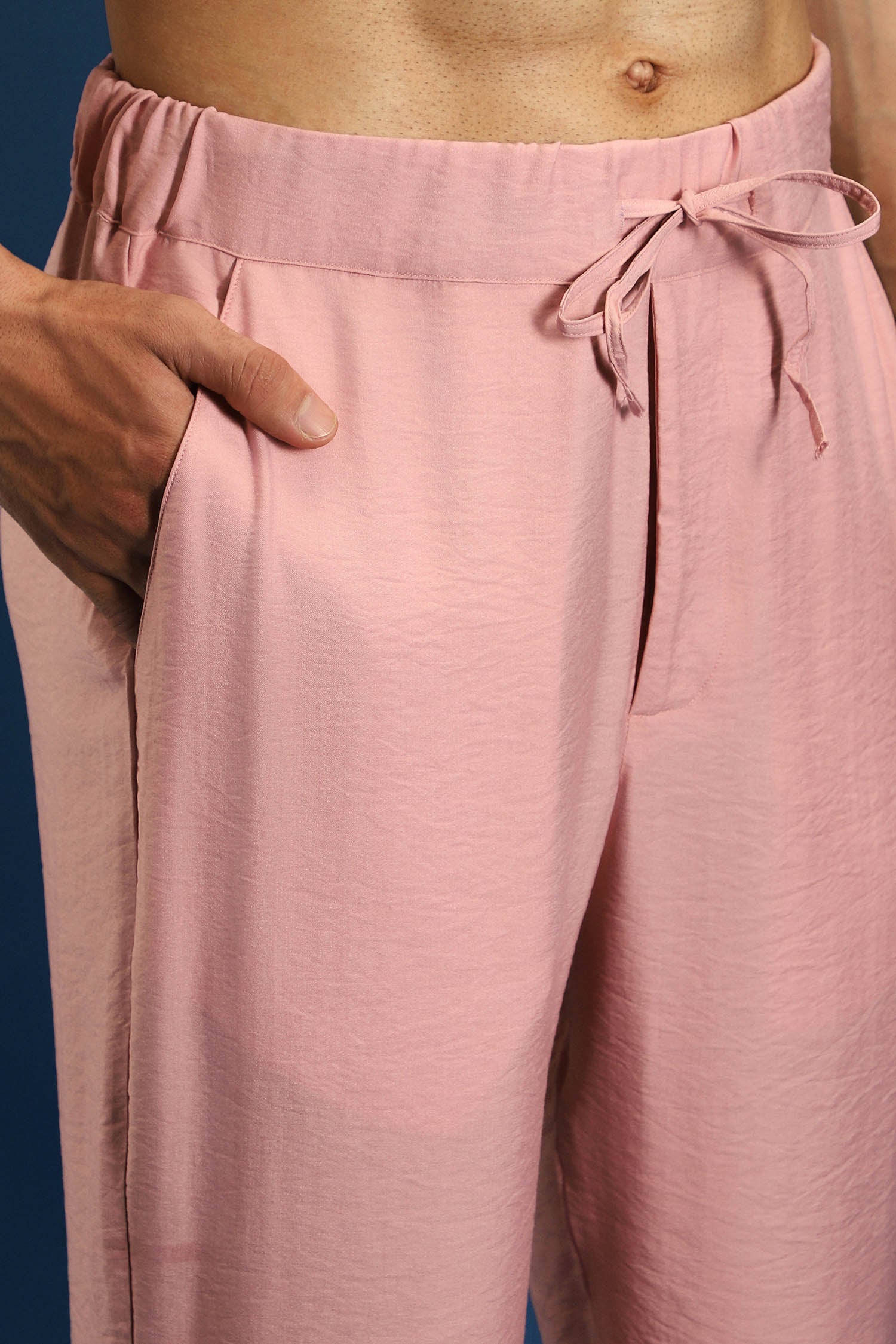 Regular Fit Trousers - Pink