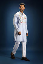 Rhythm Kurta - Powder Blue