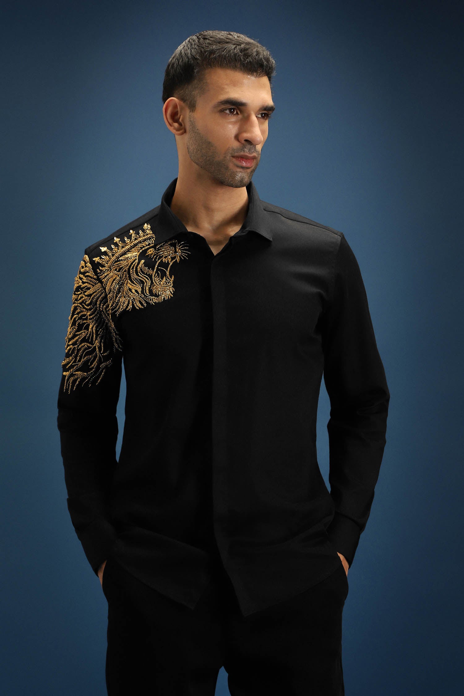Dress Shirt Black Designer Button Up Sterling Designer Men's Shirt By Hilo Design L Dress Shirt Black Designer Button Up Sterling Designer Men's Shirt By Hilo Design L