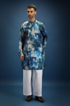 Denim Designer Kurta - Blue