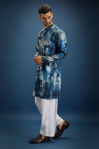 Denim Designer Kurta - Blue