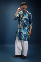 Denim Designer Kurta - Blue
