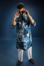 Denim Designer Kurta - Blue