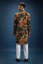 Rust Designer Kurta